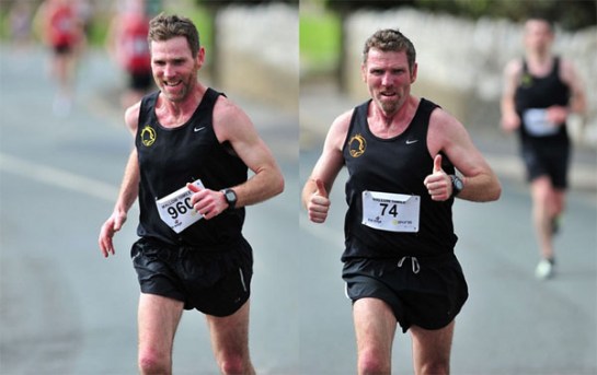 Twins Ken & Kieran Mulcahy of Eagle AC...Pic : Doug Minihane