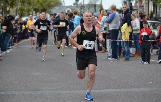 Finbarr Lehane finishing. Photo: Kieran Minihane