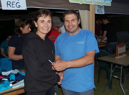 Frances O'Connor...1st in the F55 category