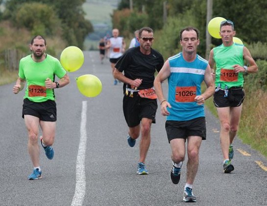 Damien Coleman #1126 pacing 3h30m in the marathon