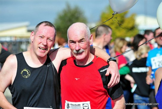 Ed Fitzgerald & Joe Murphy of Eagle AC...2:05 pacers