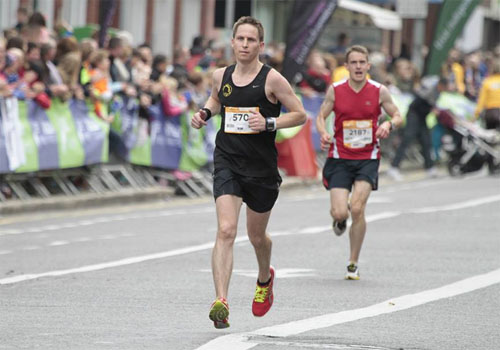 Alan O'Brien...2:46 in the Dublin Marathon