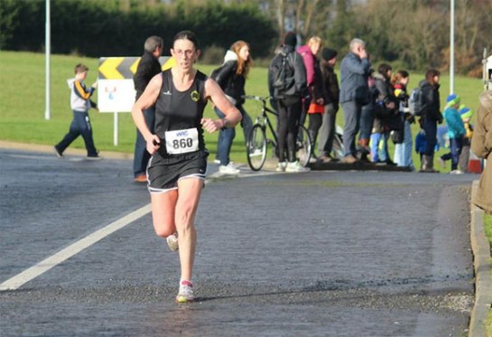 Elaine Guinane...3rd in the F35 category. She also managed a huge improvement in her PB jumping from 1:34:19 to 1:31:53...an improvement of 2:26!