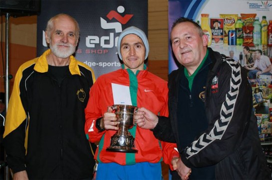 Alan O'Shea of Bantry AC...winner of the 2015 Carrigaline 5 mile road race