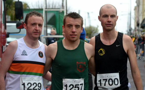 Paul Cotter...3rd in the Great Island 4 mile