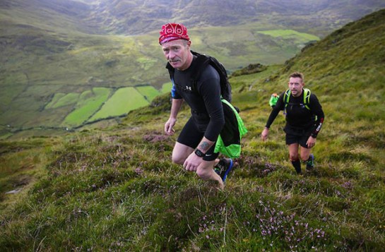 Charlie Byrd in The Bridia Valley, MacGillycuddy’s Reeks. Photo:Valerie O’Sullivan